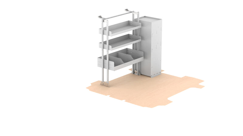 Rolashelf HVAC Van Kit – D/P Side v4