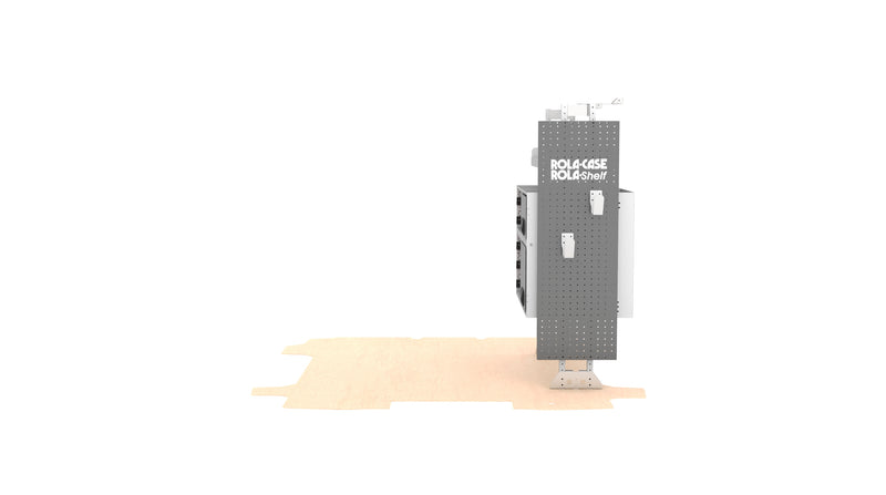 RolaShelf 890mm Driver or Passenger Side Service Van Shelving Bay v6