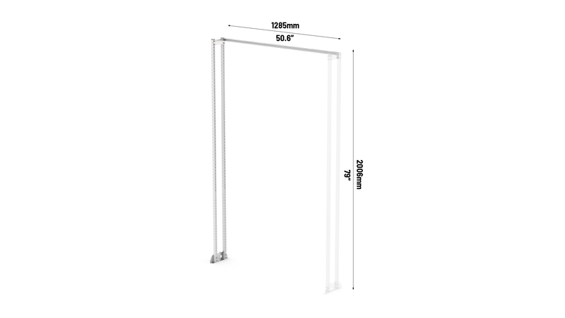 RolaShelf Heavy Duty 12-Series Van Shelving Extension Frame