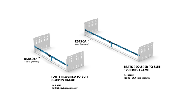 RolaShelf 8-Series Floor Mount Enclosure for commercial vehicles