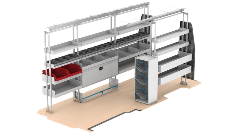 Rolashelf  HVAC Van Package mid to high roof vans v2