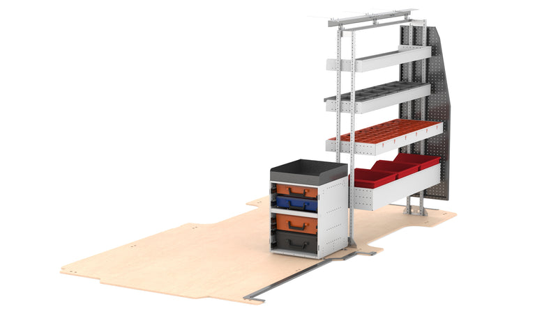 Passenger Side Service Technician Van Kit – Mid/High Roof v2
