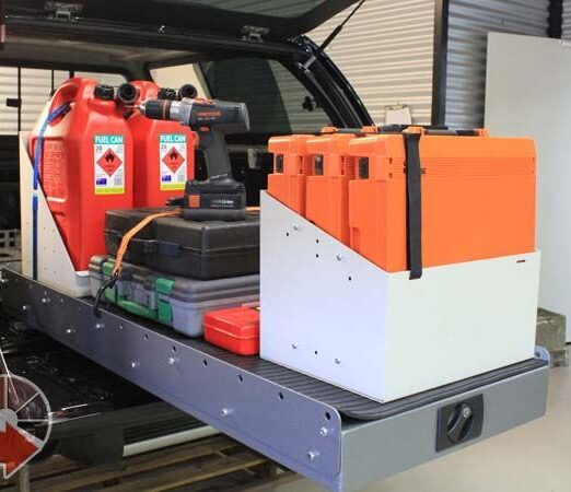 Single Vehicle Sliding Platform