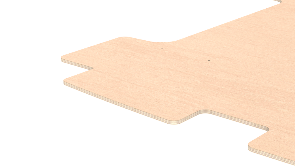 Ford Transit 350L FWD 12mm Plywood Cargo Flooring