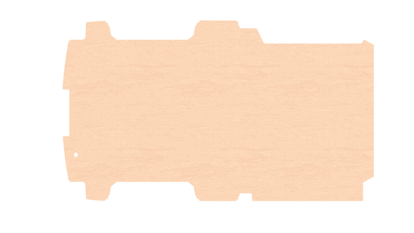 RolaShelf Ford transit Custom Trend LWB 12mm Plywood Cargo Flooring v2