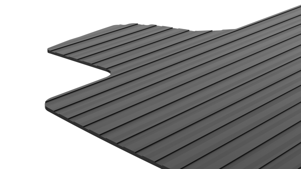 RolaShelf Ford transit Custom Trend LWB Big Rib Rubber Cargo Flooring v1 