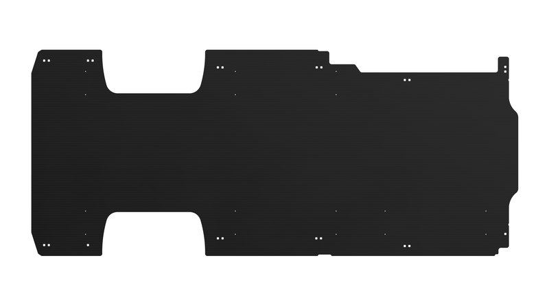 Volkswagen Crafter LWB Big Rib Rubber Cargo Flooring v2