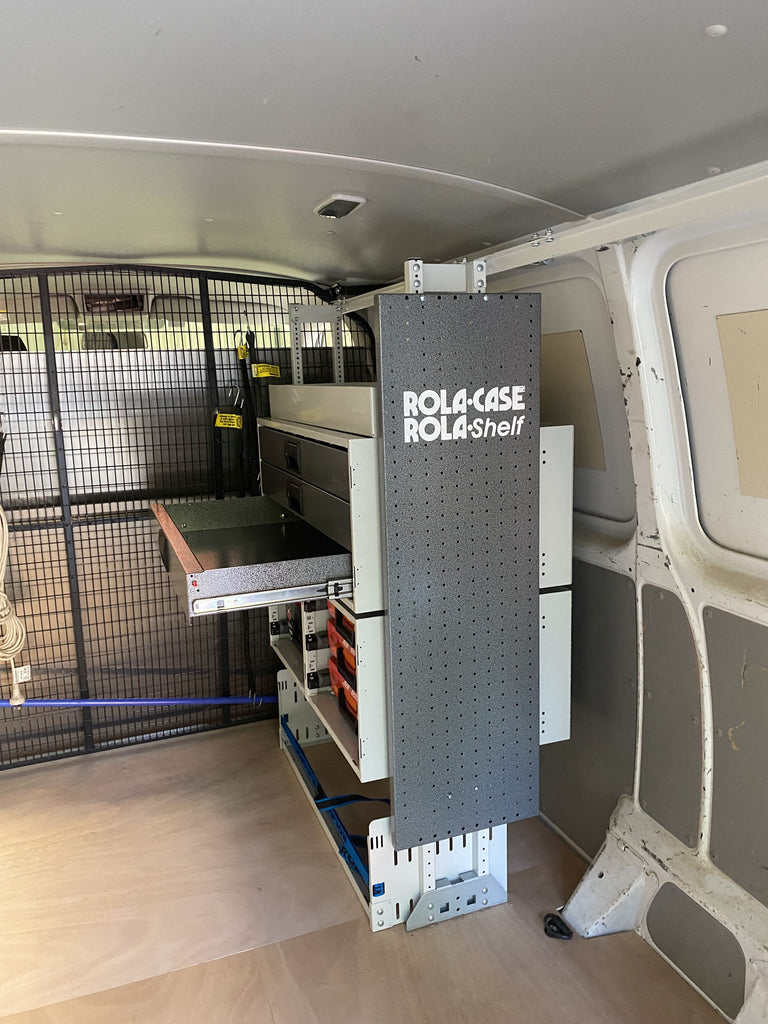 RolaCase Compact Van Shelving 12