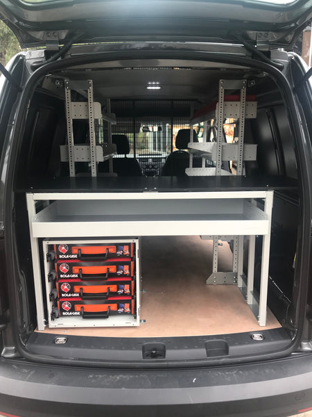 RolaCase Compact Van Shelving 2