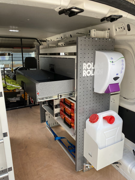 RolaCase Compact Van Shelving 9