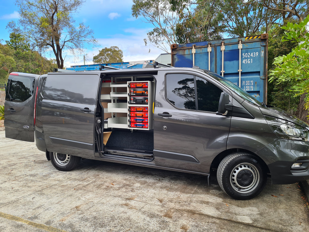 RolaCase Ford Transit Custom Van Shelving 13
