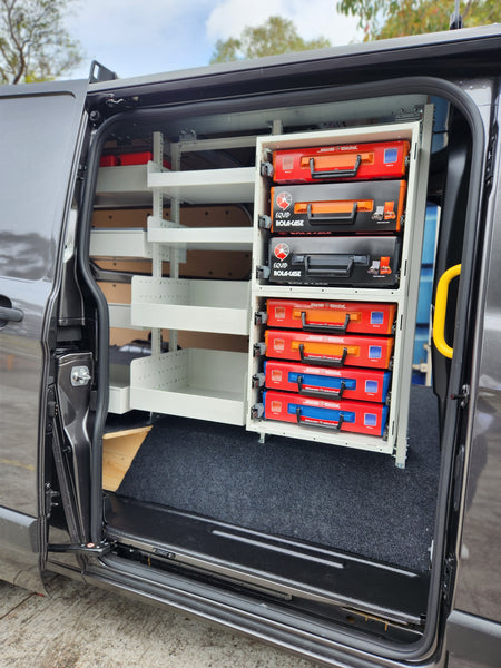 RolaCase Ford Transit Custom Van Shelving 15