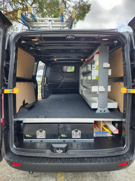 RolaCase Ford Transit Custom Van Shelving 16
