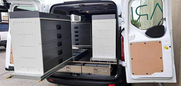 RolaCase Ford Transit Custom Van Shelving 19