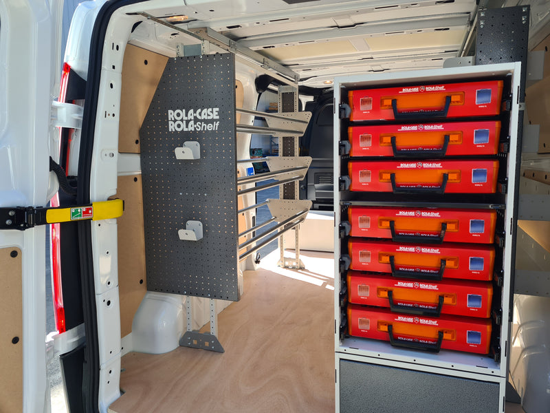 RolaCase Ford Transit Custom Van Shelving 23