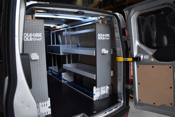 RolaCase Ford Transit Custom Van Shelving 2