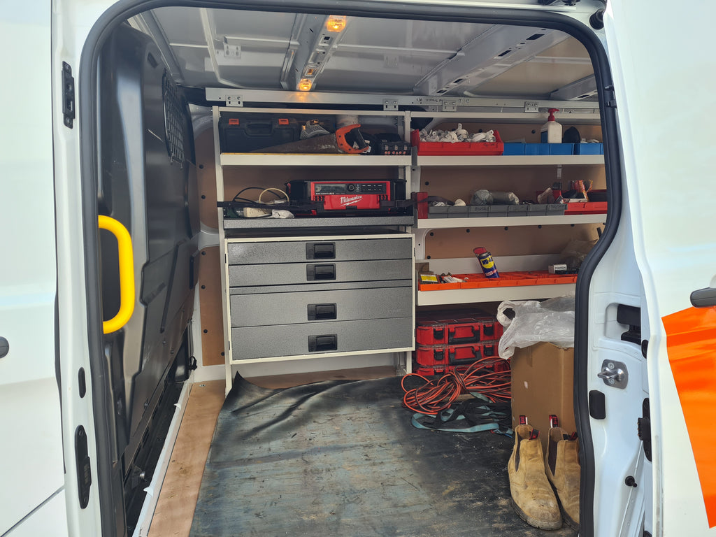 RolaCase Ford Transit Custom Van Shelving 38