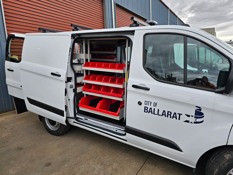 RolaCase Ford Transit Custom Van Shelving 39