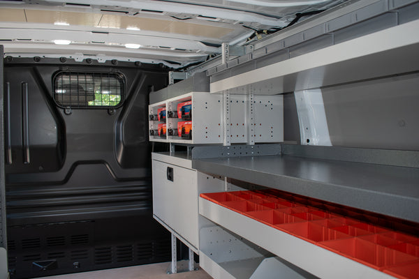 RolaCase Ford Transit Custom Van Shelving 57