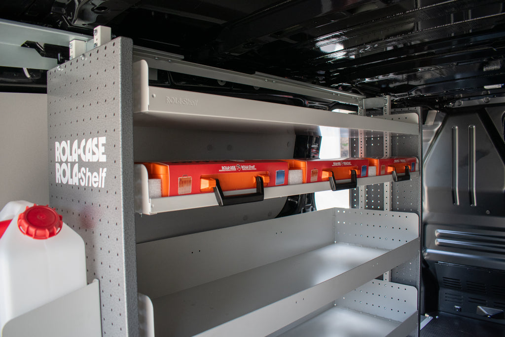 RolaCase Ford Transit Custom Van Shelving 62
