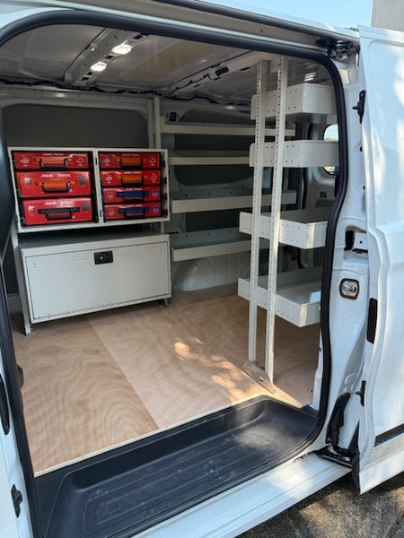 RolaCase Ford Transit Custom Van Shelving 63