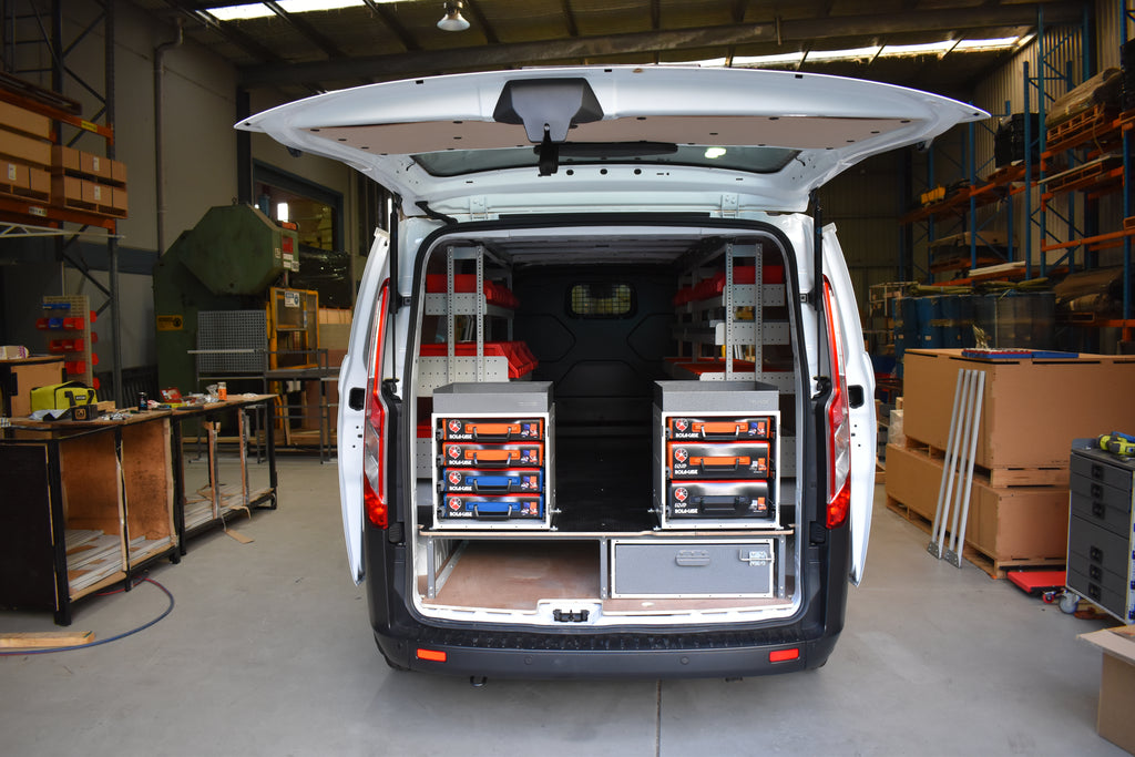 RolaCase Ford Transit Custom Van Shelving 8