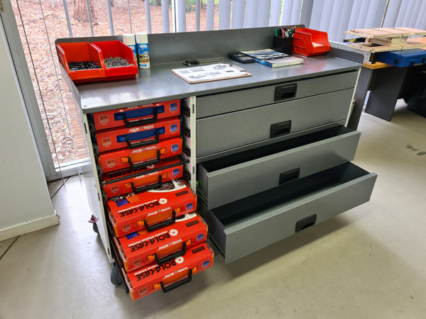 RolaCase Van & Ute Metal Drawers 53