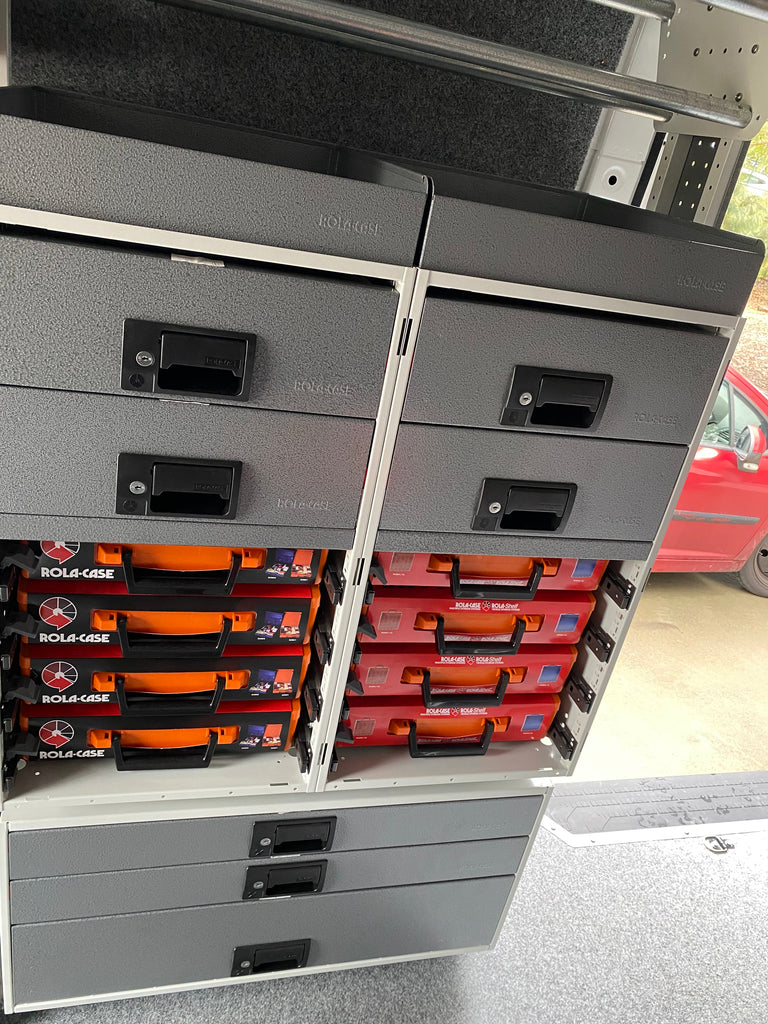 RolaCase Van & Ute Metal Drawers 64