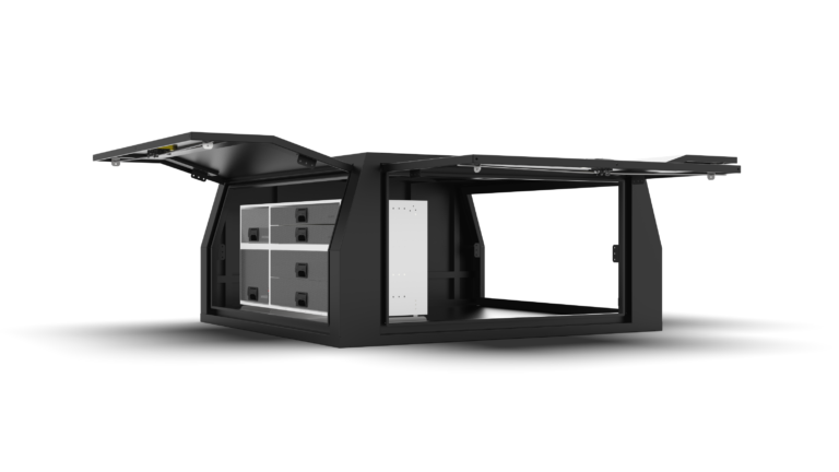 RolaCase Full Service body/Canopy Shelving Package 05.4