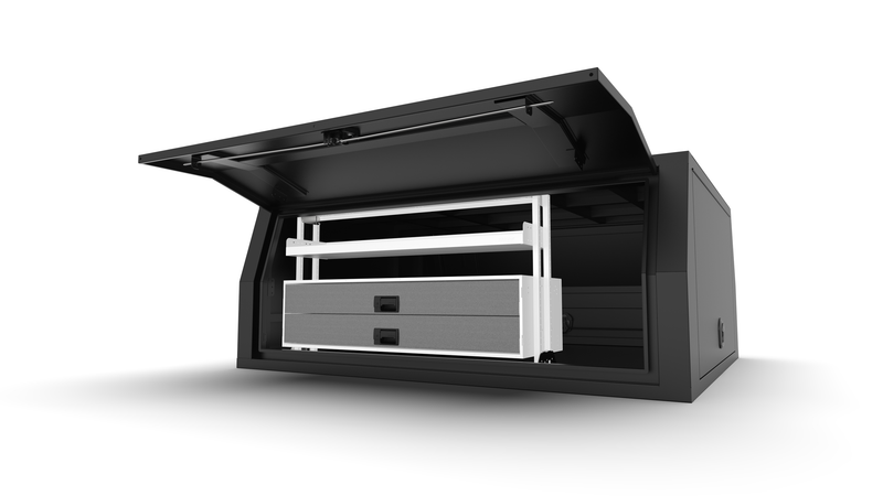 RolaCase Full Service body/Canopy Shelving Package 07.1