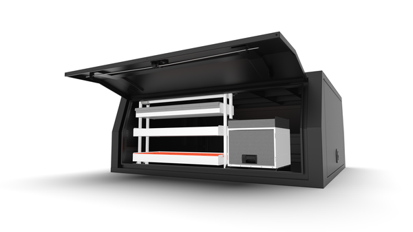 RolaCase Full Service body/Canopy Shelving Package 09.1