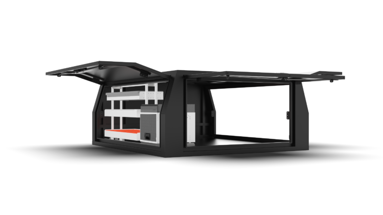 RolaCase Full Service body/Canopy Shelving Package 09.4