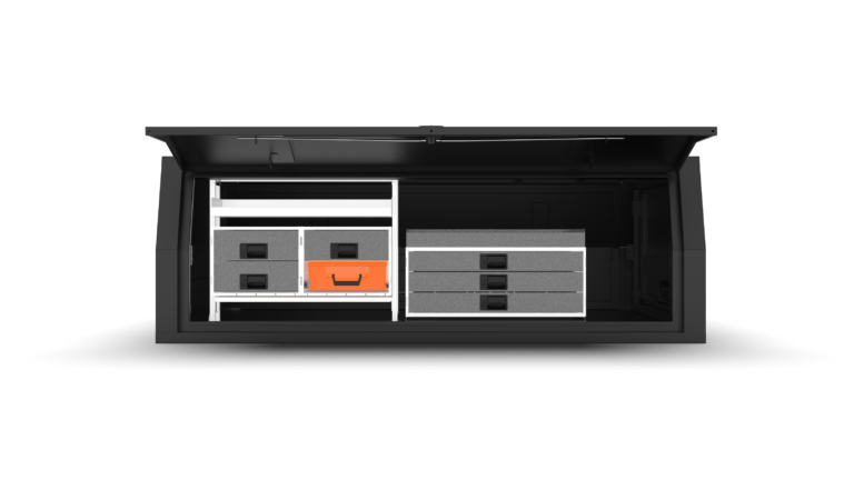 RolaCase Full Service body/Canopy Shelving Package 11.3