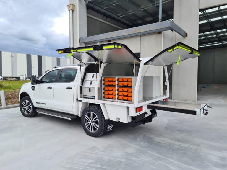 RolaCase Full Service body/Canopy Shelving Package 13.2