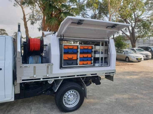 RolaCase Full Service body/Canopy Shelving Package 14.3