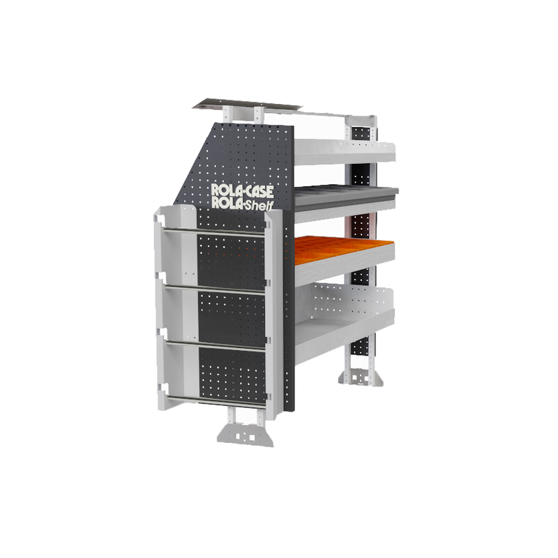 Toyota Hiace Service Van Package - Passenger Side