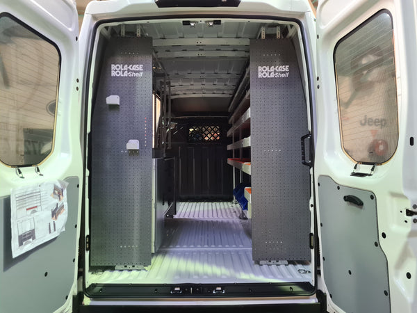 RolaShelf Iveco Daily Van upfit 12