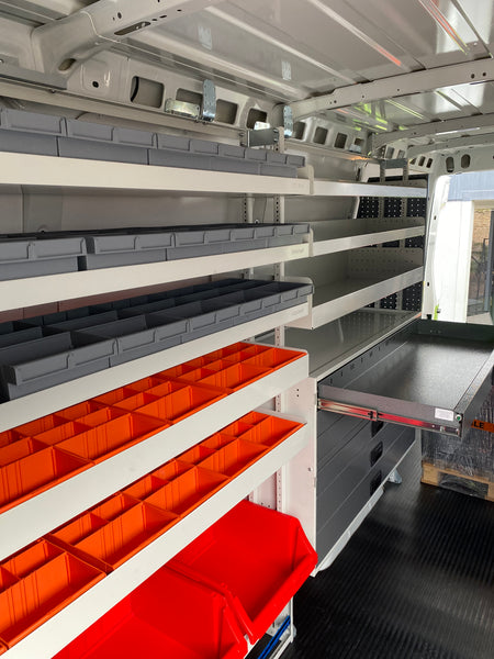 RolaShelf Iveco Daily Van upfit 15