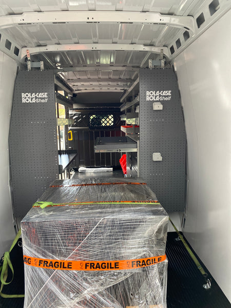 RolaShelf Iveco Daily Van upfit 18