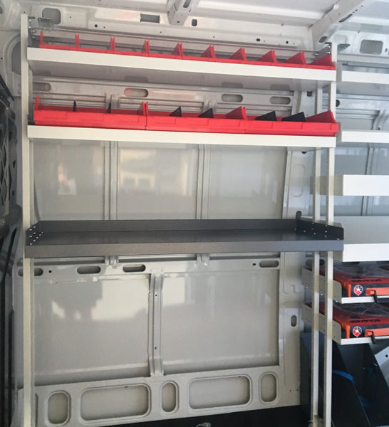 RolaShelf Iveco Daily Van upfit 1