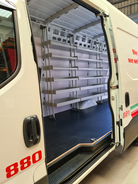RolaShelf Iveco Daily Van upfit 22