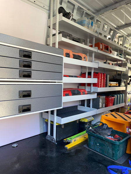 RolaShelf Iveco Daily Van upfit 23