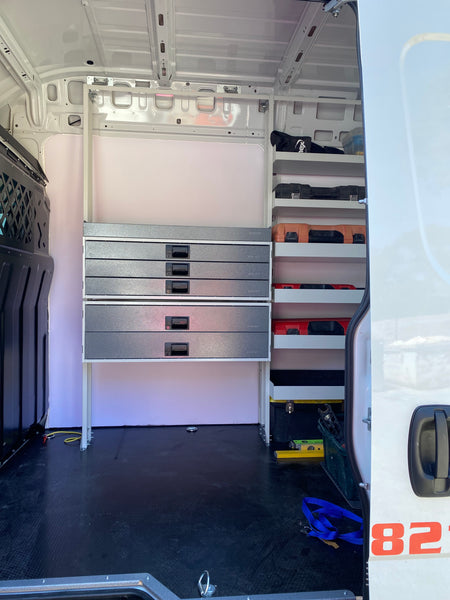 RolaShelf Iveco Daily Van upfit 24