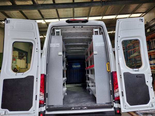 RolaShelf Iveco Daily Van upfit 28