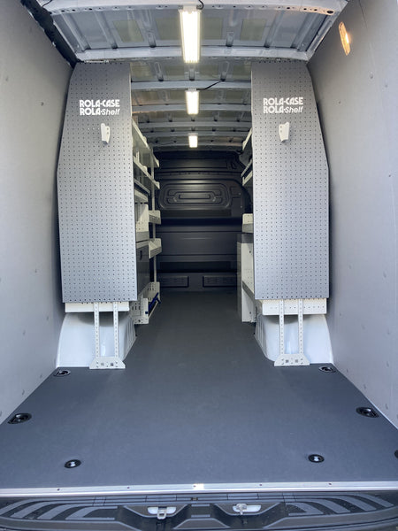 RolaShelf Iveco Daily Van upfit 29