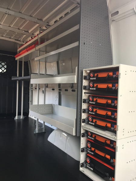 RolaShelf Iveco Daily Van upfit 3