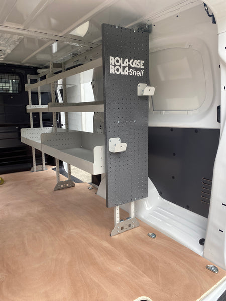 RolaShelf Peugeot Van upfit 5