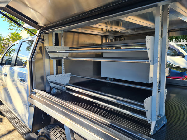 Rolacase Canopy_Service Body Shelving 26