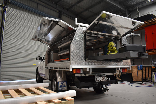 Rolacase Canopy_Service Body Shelving 36