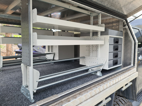 Rolacase Canopy_Service Body Shelving 42